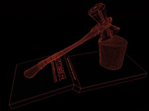 stormbreaker - thor axe 3d avengers 3D Model