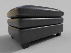 kursi ngarai gleason ottoman realistis Model 3D