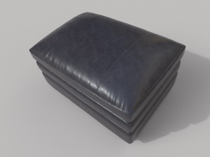 gleason ottoman canyon chair realistic 3D मॉडल