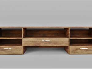 tv stand vr - ar - low-poly Modelo 3D
