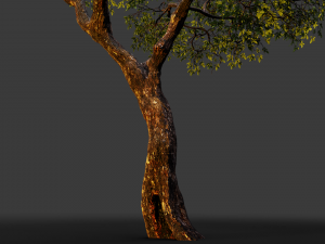 realistic tree 2 3D 模型