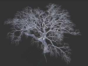 realistic tree 2 3D 模型