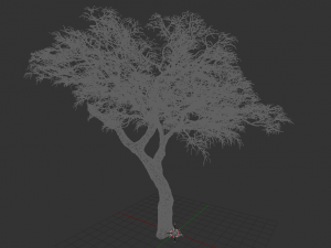 realistic tree 2 3D 模型