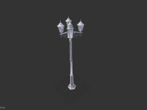 street lamp low-poly 3D Model