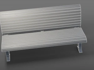 park bench 3D Model