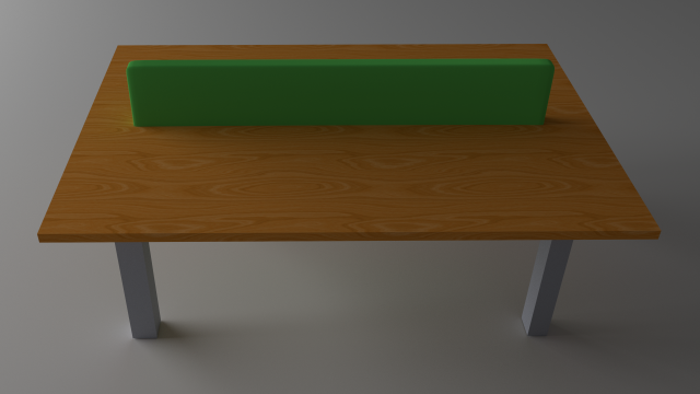 office table 3D Model .c4d .max .obj .3ds .fbx .stl .blend 