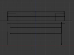 office table 3D Model