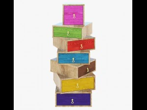 chest of drawers 3D Model