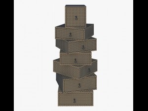 chest of drawers 3D Модель