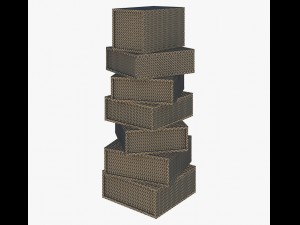 chest of drawers 3D Модель