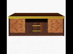 luxury chest of drawers 3D Model
