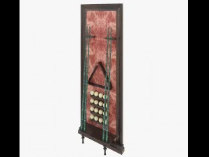 stecca da biliardo Modello 3D