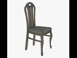 furniture dining chair 3D 모델