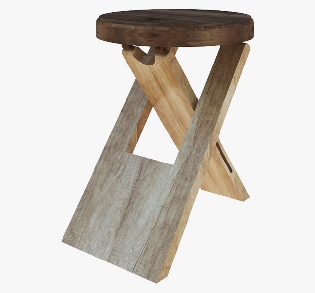 furniture stool 3D मॉडल .c4d .max .obj .3ds .fbx .stl .blend 