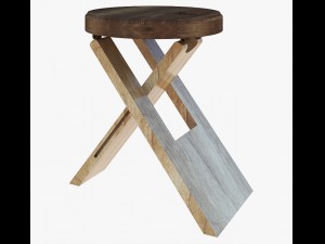 furniture stool 3D मॉडल