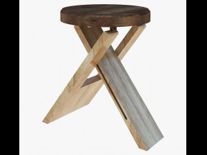 furniture stool 3D मॉडल