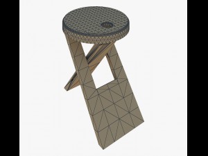 furniture stool 3D मॉडल