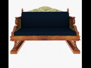 furniture small sofa by gotic style 3Dモデル