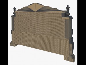 furniture small sofa by gotic style 3Dモデル