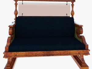 furniture 2 side lleather sofa for hall and restaurant Modello 3D