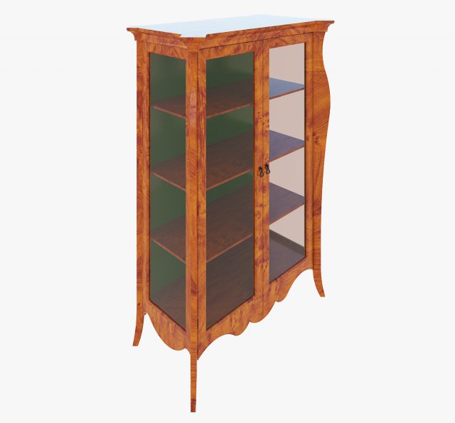 furniture classic showcase 3Dモデル .c4d .max .obj .3ds .fbx .stl .blend 