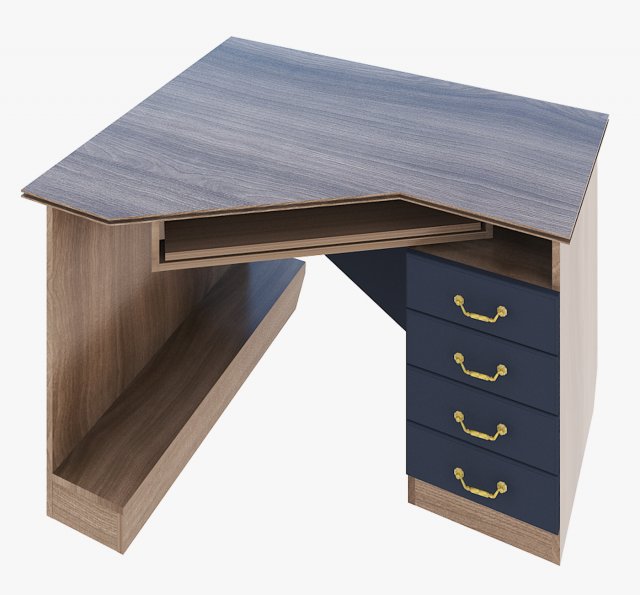 furniture computer table 3D मॉडल .c4d .max .obj .3ds .fbx .stl .blend 
