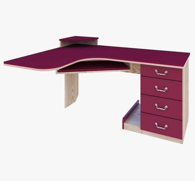 computer table 3D Model .c4d .max .obj .3ds .fbx .stl .blend 