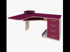 computer table 3D 모델