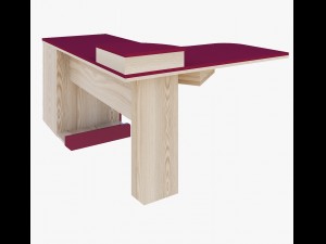 computer table 3D Model