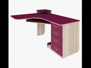 computer table 3D Model