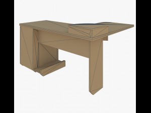computer table 3D Model
