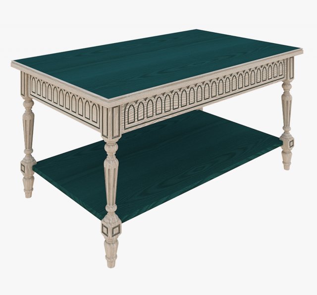 furniture gotic coffee table Model 3D .c4d .max .obj .3ds .fbx .stl .blend 