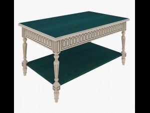 furniture gotic coffee table 3D Model