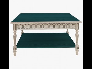 furniture gotic coffee table Model 3D