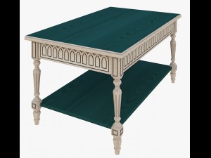 furniture gotic coffee table Model 3D