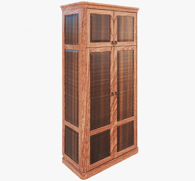 wardrobe 3D Модель .c4d .max .obj .3ds .fbx .stl .blend 