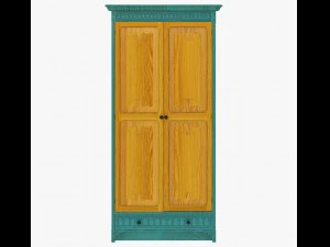 wardrobe by gotic style 3D Model