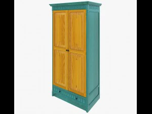 wardrobe by gotic style 3D Model