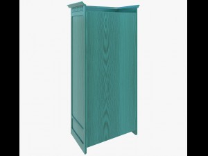 wardrobe by gotic style Model 3D