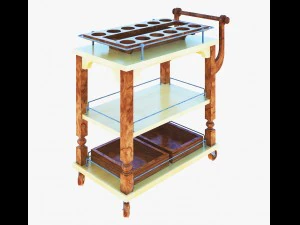 serving trolley 3D Model