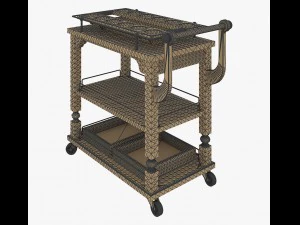 serving trolley 3D Model