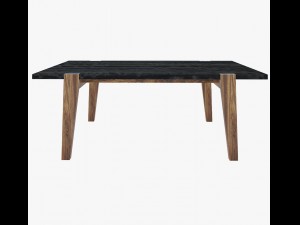 furniture antiquarian dining table Modelo 3D