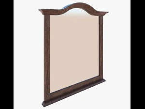 specchio ad arco per mobili Modello 3D