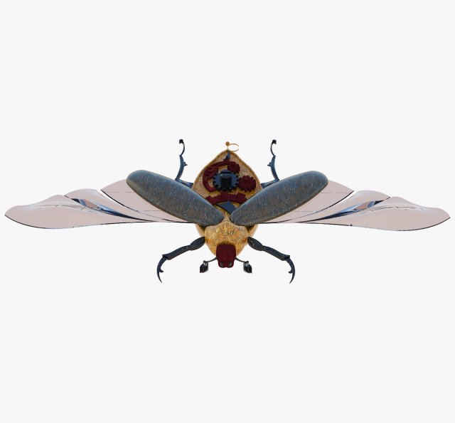 souvenir of the may beetle 3Dモデル .c4d .max .obj .3ds .fbx .stl .blend 