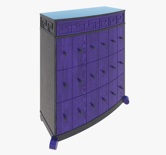 modern commode 3D Model .c4d .max .obj .3ds .fbx .stl .blend 