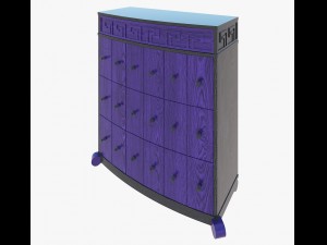 modern commode 3D Model