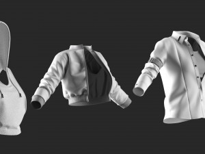 22 Womens Clothes Pack - VOL 4 - Marvelous - CLO Project file 3D Model