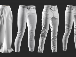 22 Womens Clothes Pack - VOL 4 - Marvelous - CLO Project file 3D Model