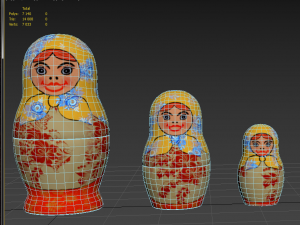 russiandoll Modèle 3D