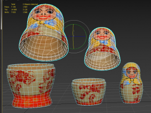 russiandoll Modèle 3D